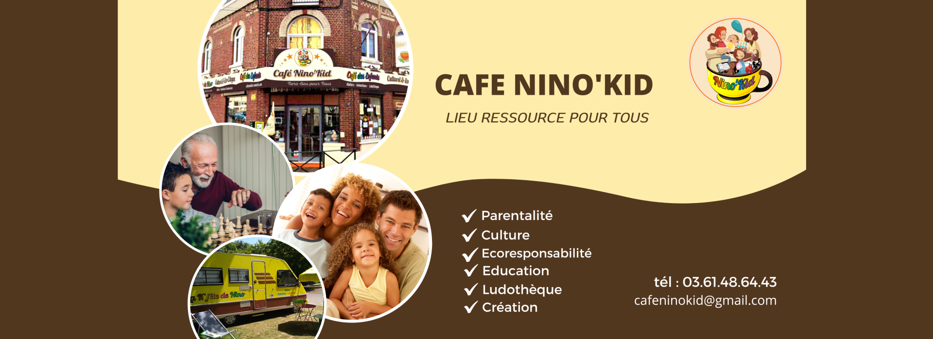 Café Nino'Kid - Café des Enfants Culturel et Ecocitoyen