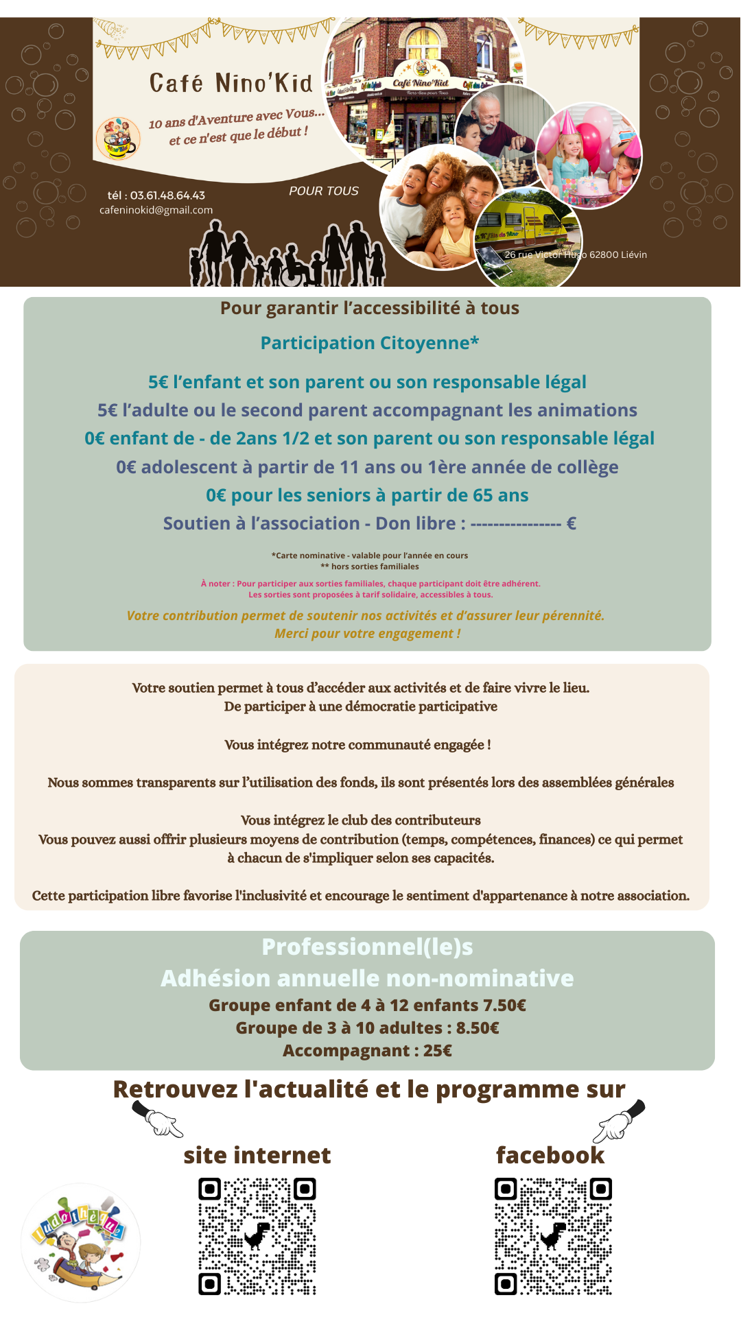 Adhesion solidaire avril 2025