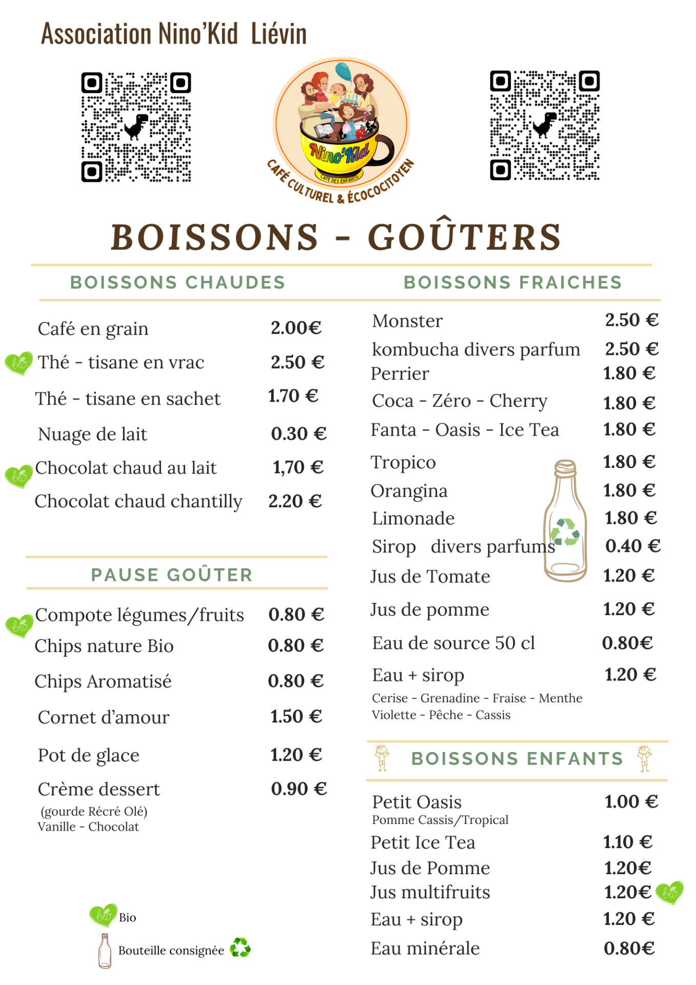 Boisson nino kid