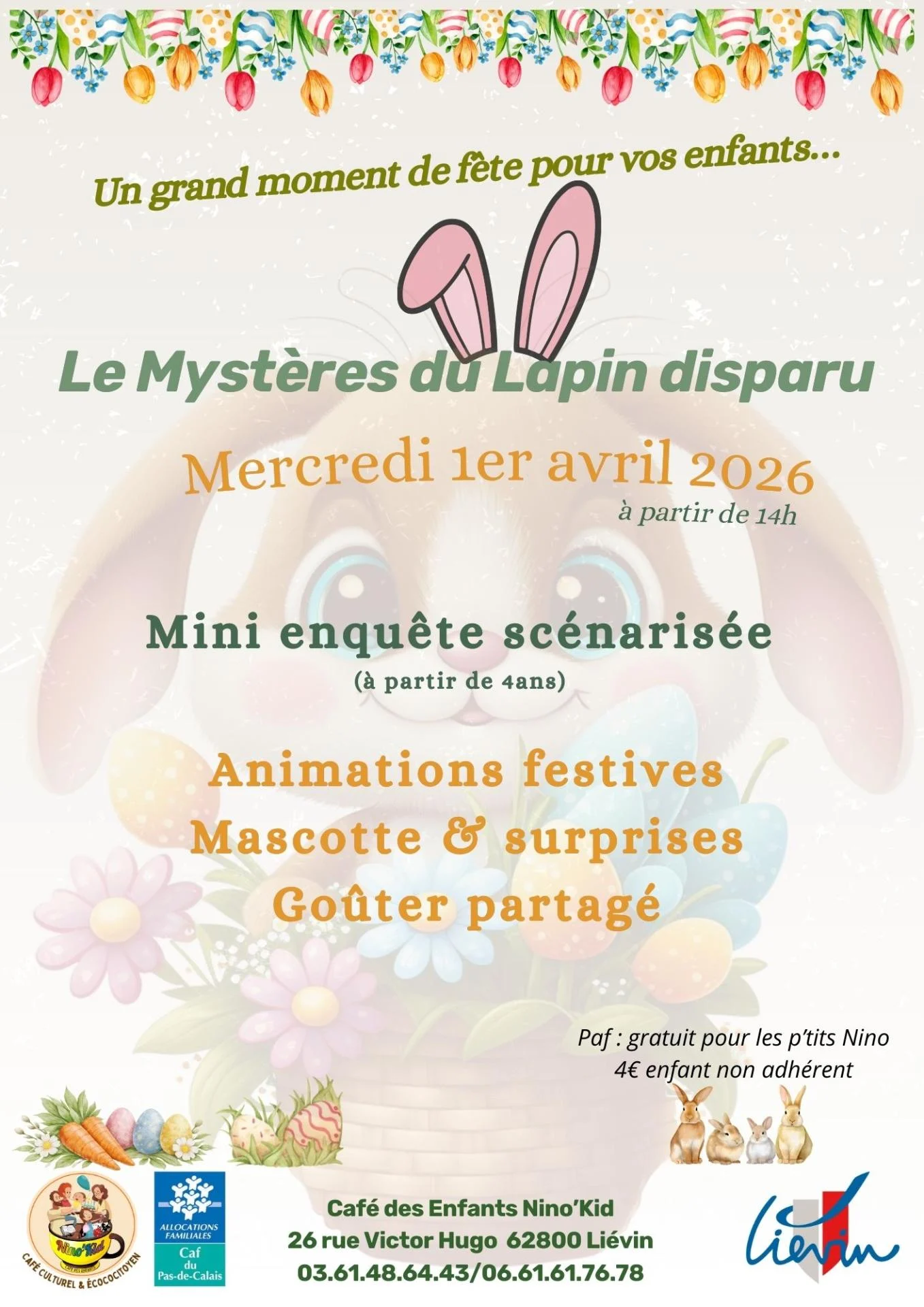 Paques 2026 nino'Kid