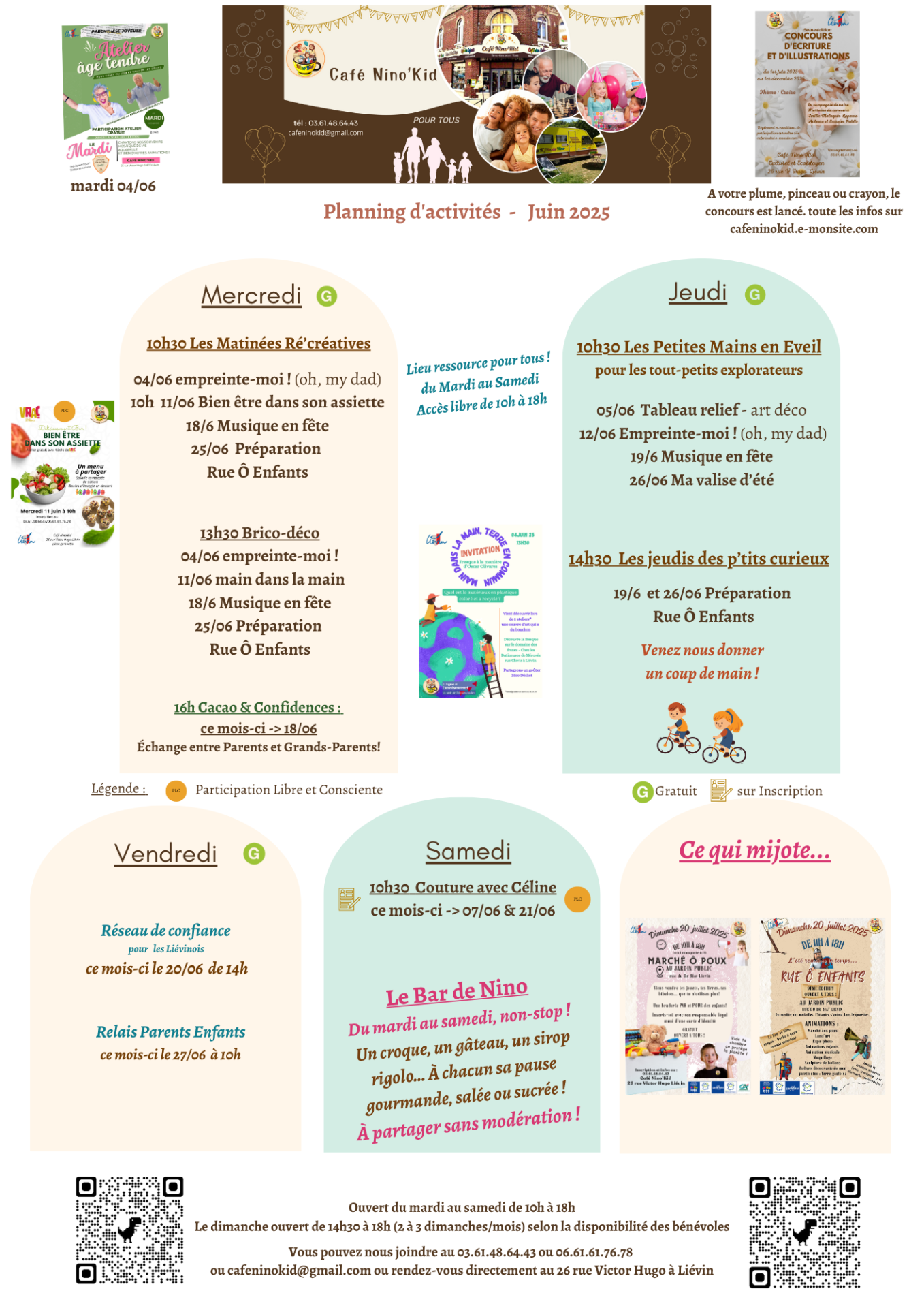 Programme juin 2025
